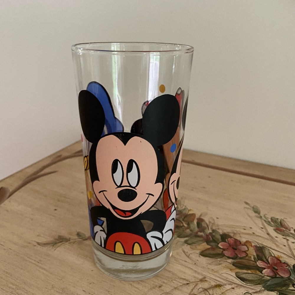 Mickey Mouse, Minnie & Donald Duck Disney Glass